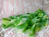Zelený hedvábný šátek 74 x 74cm - srdeční čakra
