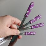 Bílé květy - sady příborů