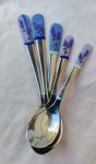Levadnule příbor či lžička ručně modelované polymer clay 11-20cm