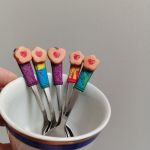 Linecké cukroví - mocca lžičky