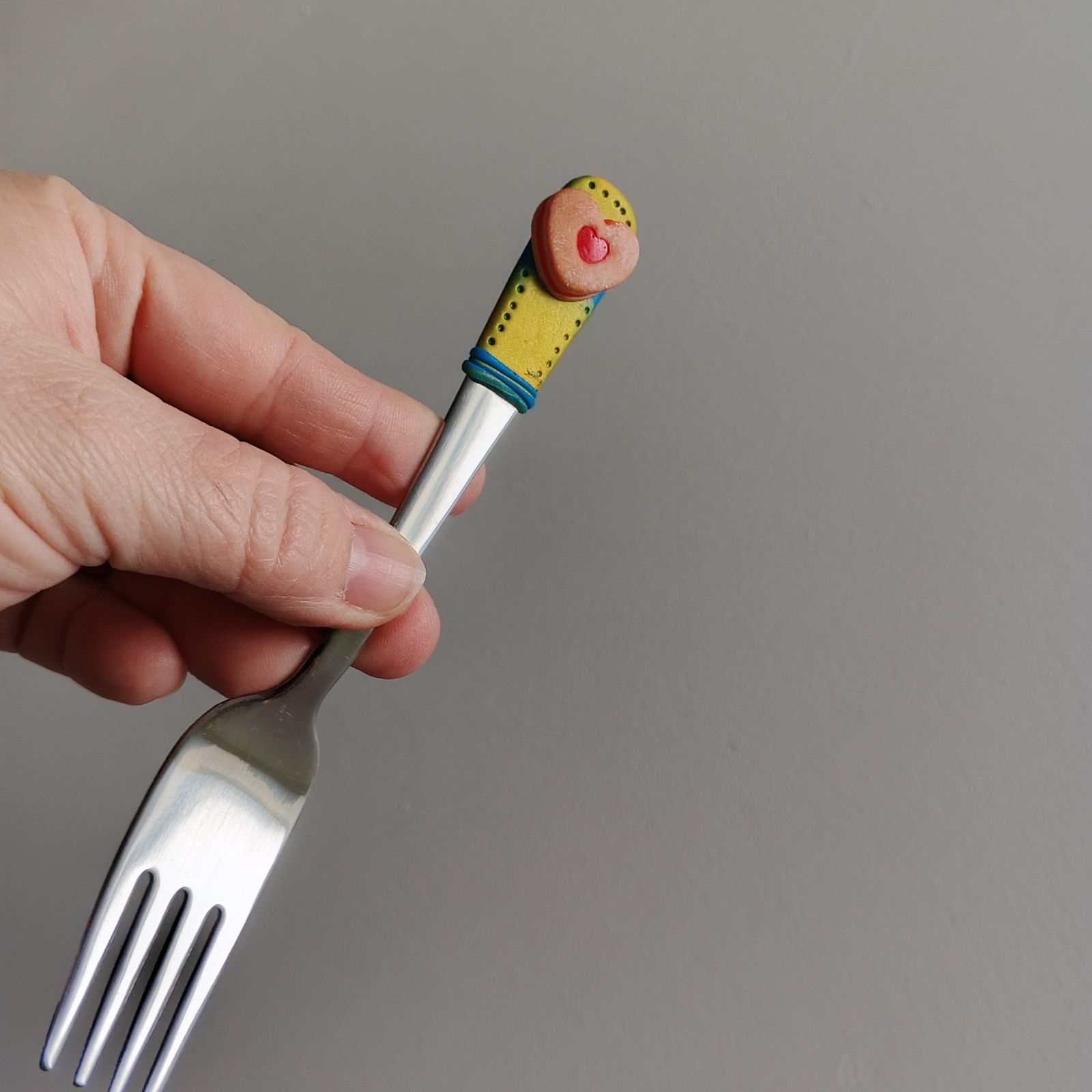 Linecké - vidlička 2. dezertní vidličky dekorované lineckým cukrovím - vánoční téma - klasické slepované koláčky, srdíčka, kytičky