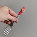 Linecké - vidlička 3. dezertní vidličky dekorované lineckým cukrovím - vánoční téma - klasické slepované koláčky, srdíčka, kytičky