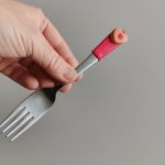 Linecké - vidlička 6. dezertní vidličky dekorované lineckým cukrovím - vánoční téma - klasické slepované koláčky, srdíčka, kytičky