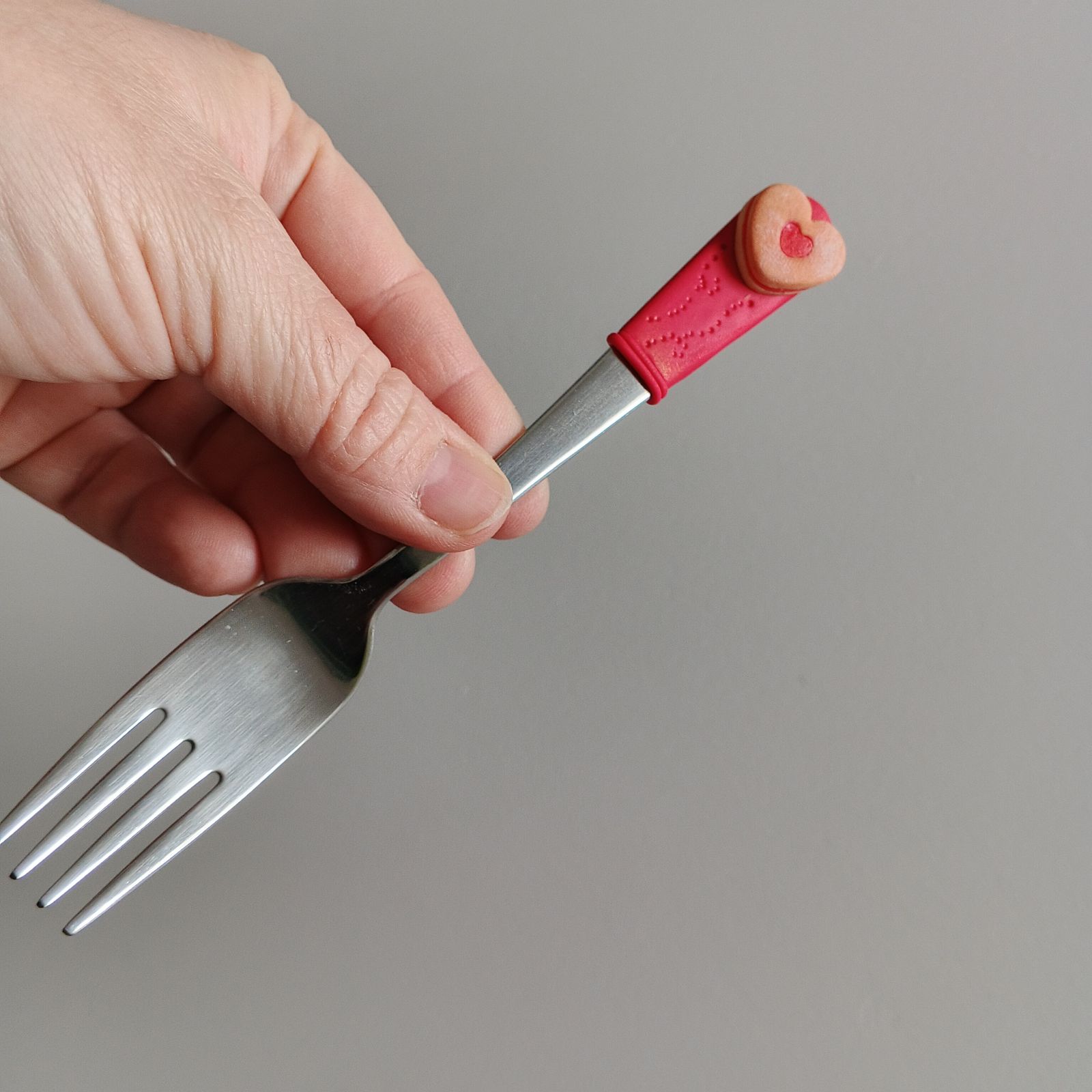 Linecké - vidlička 6. dezertní vidličky dekorované lineckým cukrovím - vánoční téma - klasické slepované koláčky, srdíčka, kytičky