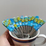 Rybičky kapříci - krátké (mocca) lžičky