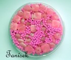 Růžová směs v krabičce 120g