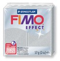 č.81 FIMO efekt - metalická stříbrná