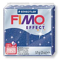 FIMO efekt modrá se třpytkami 57g STAEDTLER FIMO