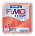 č.204 FIMO efekt - transparentní červená 