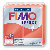 FIMO efekt transparentní červená 57g STAEDTLER FIMO