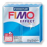 FIMO efekt transparentní modrá 57g STAEDTLER FIMO