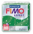 č.502 FIMO efekt - zelená se třpytkami